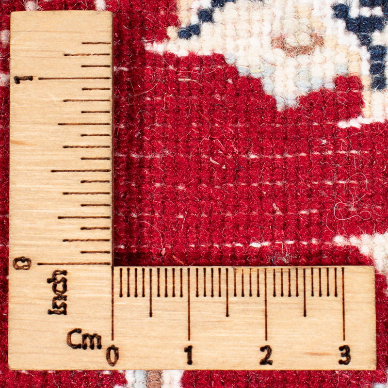 Alfombra de pasillo Alfombra Persa - Nain - Prima - 382 x 89 cm - rojo