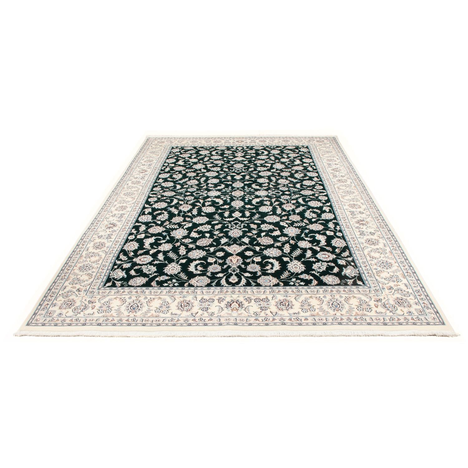 Alfombra Persa - Nain - Prima - 297 x 197 cm - verde