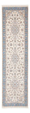 Alfombra de pasillo Alfombra Persa - Nain - Prima - 296 x 90 cm - crema
