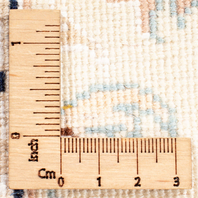 Alfombra de pasillo Alfombra Persa - Nain - Prima - 296 x 90 cm - crema