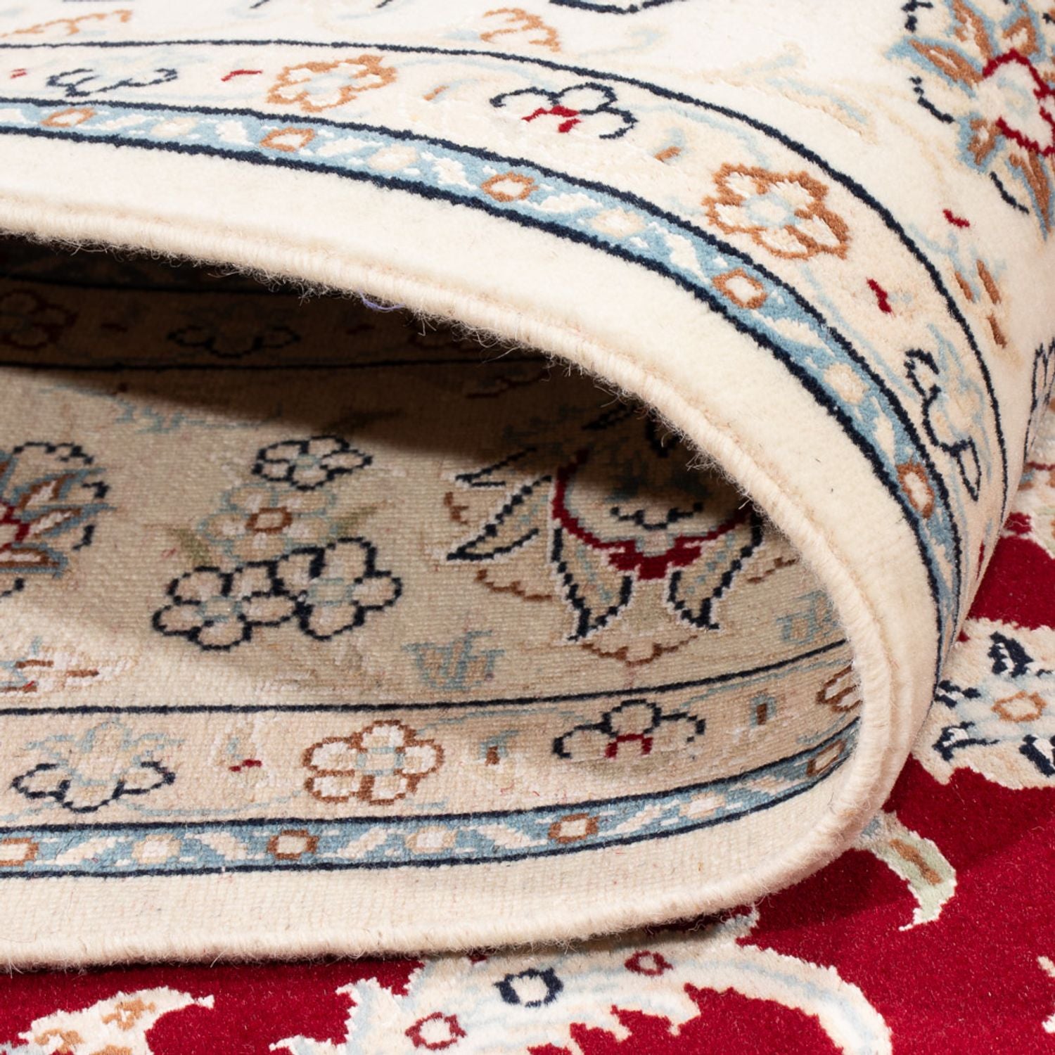 Alfombra Persa - Nain - Prima - 203 x 148 cm - rojo