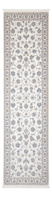 Alfombra de pasillo Alfombra Persa - Nain - Prima - 296 x 88 cm - crema