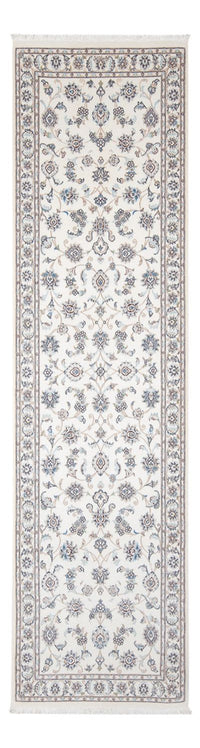 Alfombra de pasillo Alfombra Persa - Nain - Prima - 296 x 88 cm - crema