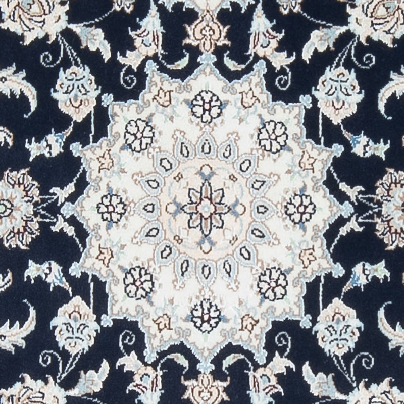Alfombra de pasillo Alfombra Persa - Nain - Prima - 300 x 88 cm - azul oscuro