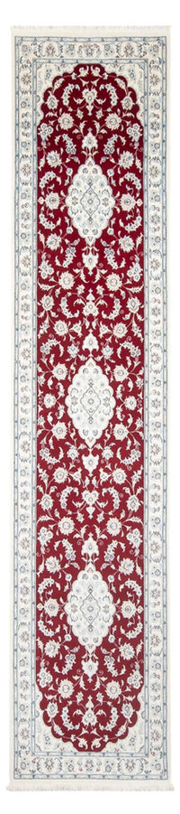 Alfombra de pasillo Alfombra Persa - Nain - Prima - 352 x 85 cm - rojo