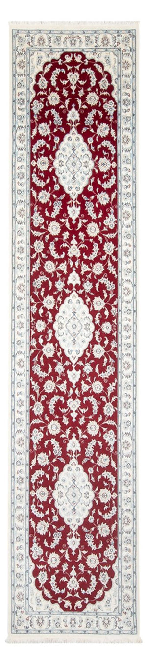 Alfombra de pasillo Alfombra Persa - Nain - Prima - 352 x 85 cm - rojo