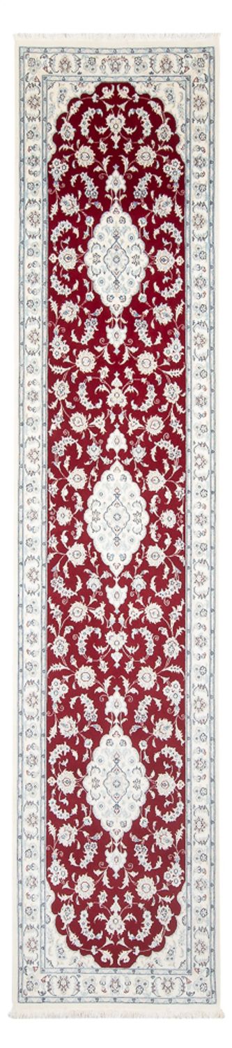 Alfombra de pasillo Alfombra Persa - Nain - Prima - 352 x 85 cm - rojo