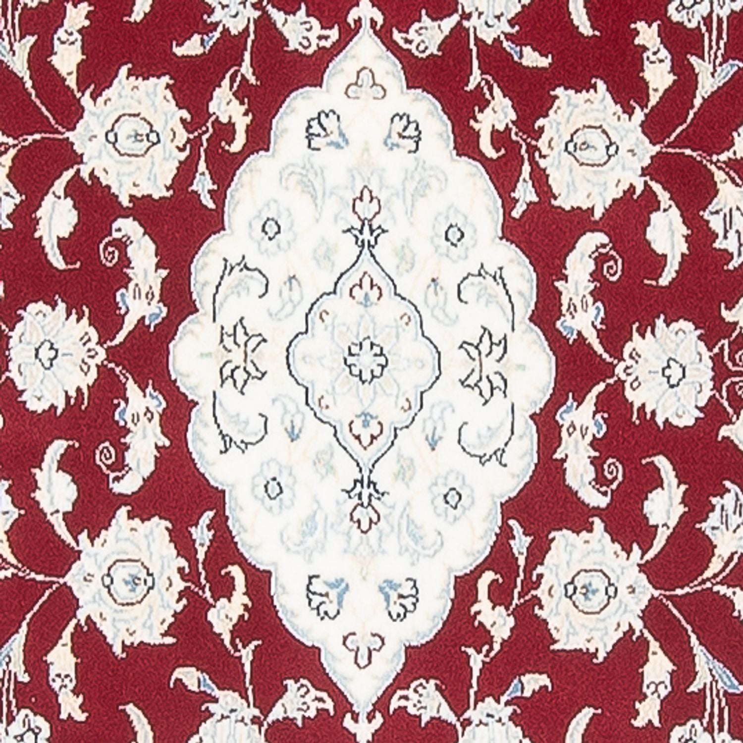 Alfombra de pasillo Alfombra Persa - Nain - Prima - 352 x 85 cm - rojo