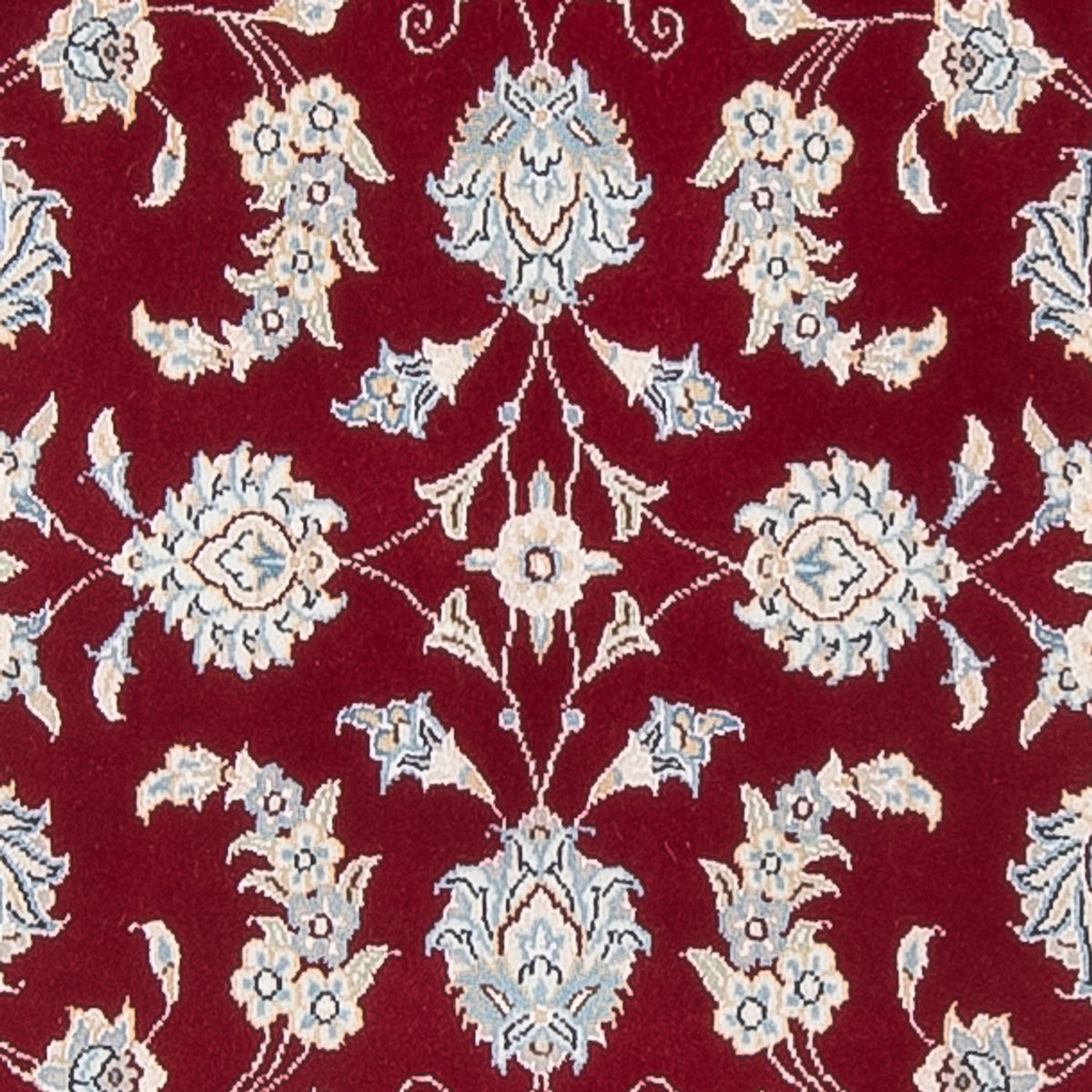 Alfombra de pasillo Alfombra Persa - Nain - Prima - 304 x 90 cm - rojo