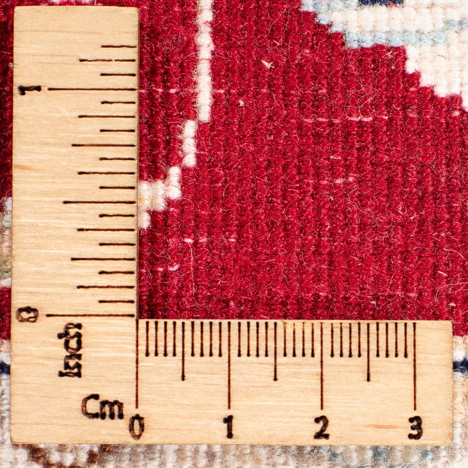 Alfombra de pasillo Alfombra Persa - Nain - Prima - 304 x 90 cm - rojo