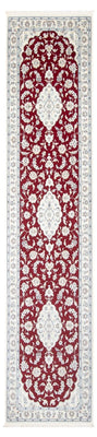 Alfombra de pasillo Alfombra Persa - Nain - Prima - 350 x 85 cm - rojo