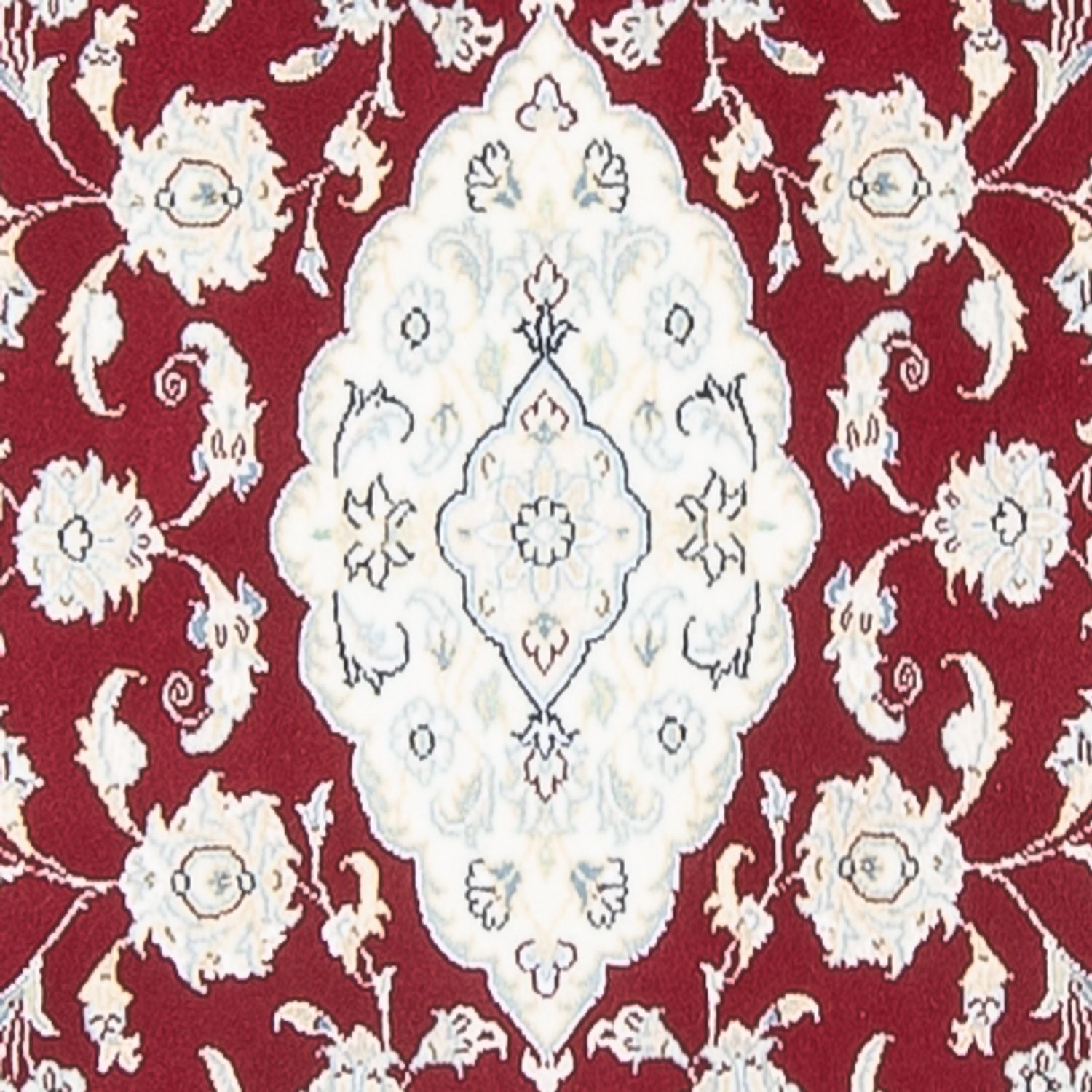 Alfombra de pasillo Alfombra Persa - Nain - Prima - 350 x 85 cm - rojo