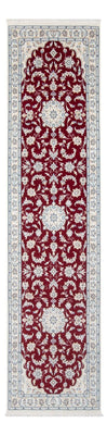 Alfombra de pasillo Alfombra Persa - Nain - Prima - 304 x 82 cm - rojo