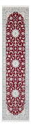 Alfombra de pasillo Alfombra Persa - Nain - Prima - 304 x 82 cm - rojo