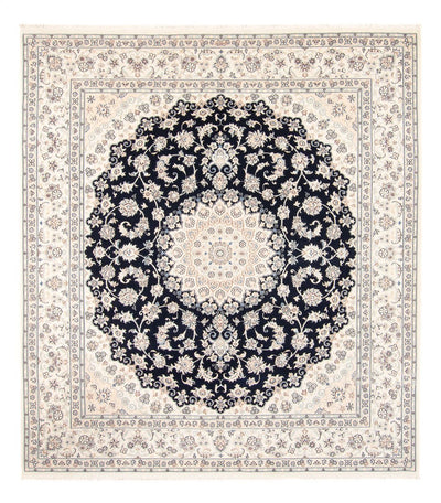 Nain Alfombra 225x263cm - Alfombra persa - azul oscuro