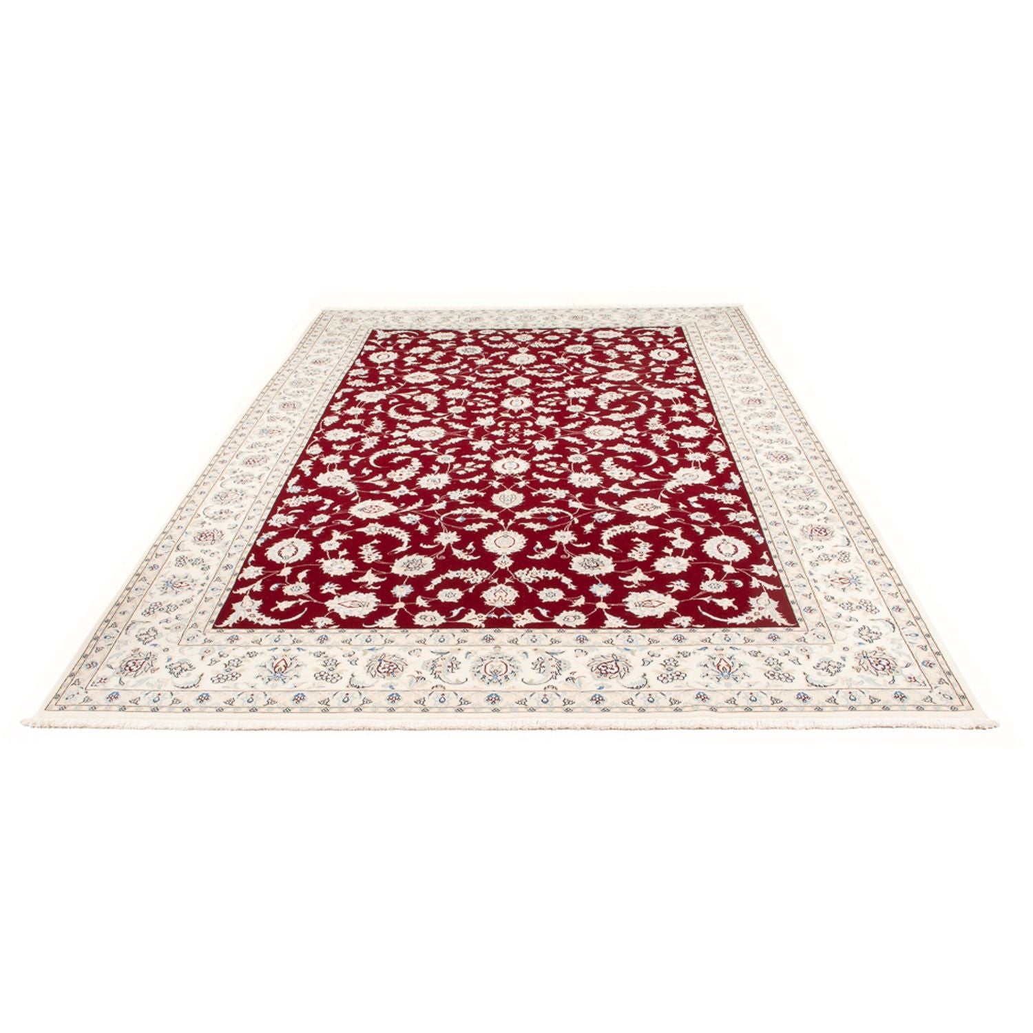 Alfombra Persa - Nain - Prima - 297 x 200 cm - rojo