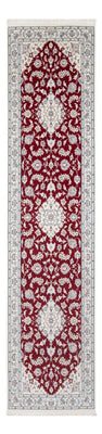 Alfombra de pasillo Alfombra Persa - Nain - Prima - 311 x 82 cm - rojo