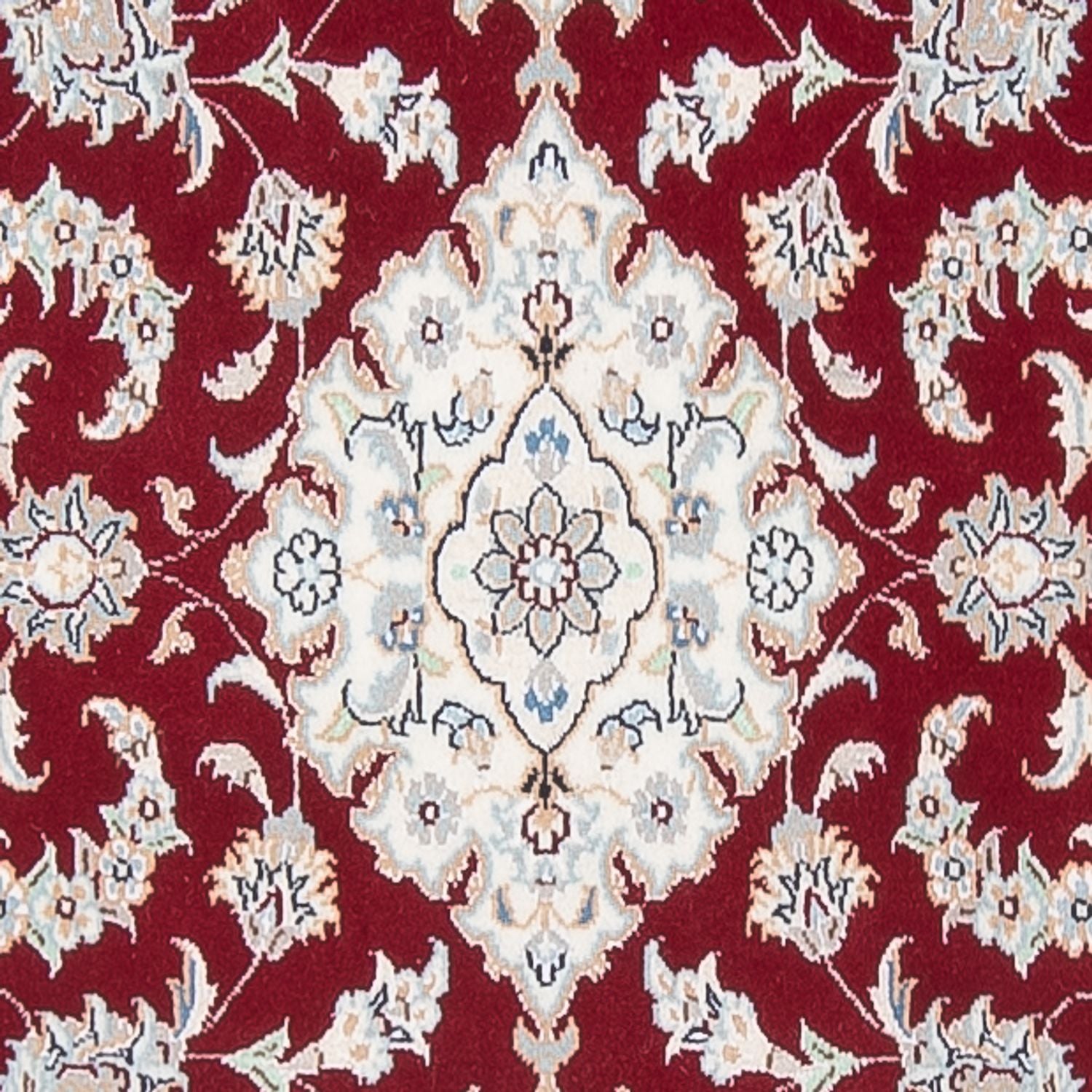 Alfombra de pasillo Alfombra Persa - Nain - Prima - 311 x 82 cm - rojo