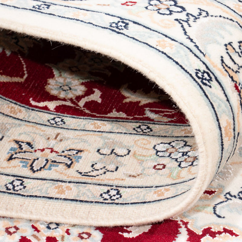 Alfombra de pasillo Alfombra Persa - Nain - Prima - 311 x 82 cm - rojo