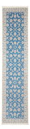Alfombra de pasillo Alfombra Persa - Nain - Prima - 312 x 80 cm - azul