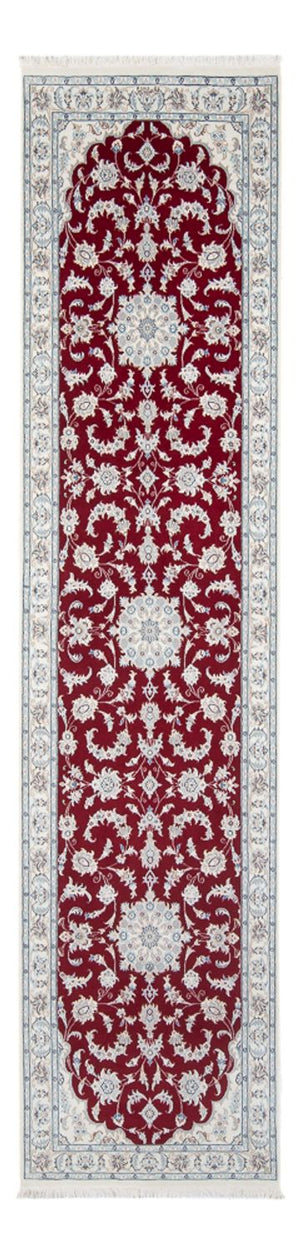 Alfombra de pasillo Alfombra Persa - Nain - Prima - 297 x 80 cm - rojo