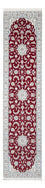 Alfombra de pasillo Alfombra Persa - Nain - Prima - 297 x 80 cm - rojo
