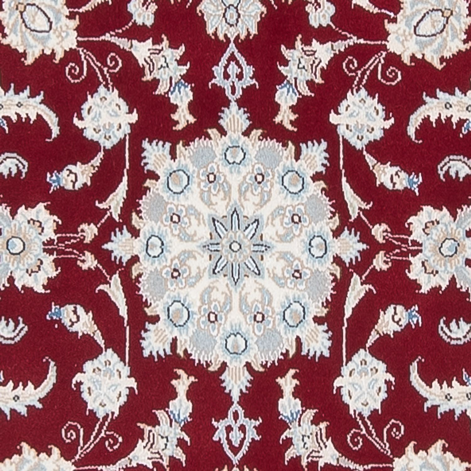 Alfombra de pasillo Alfombra Persa - Nain - Prima - 297 x 80 cm - rojo