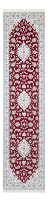 Alfombra de pasillo Alfombra Persa - Nain - Prima - 292 x 80 cm - rojo