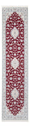 Alfombra de pasillo Alfombra Persa - Nain - Prima - 292 x 80 cm - rojo