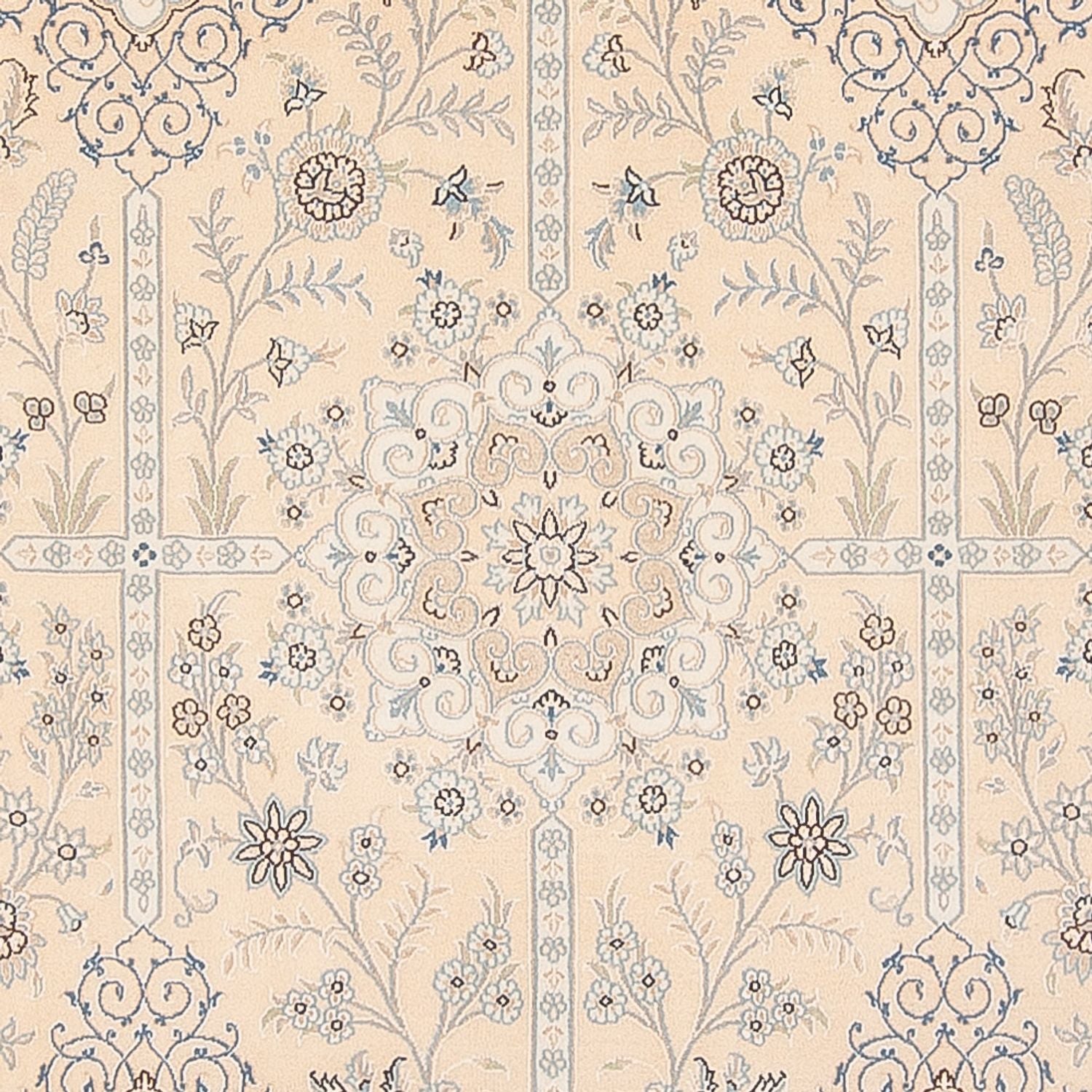 Alfombra Persa - Nain - Prima - 297 x 198 cm - crema