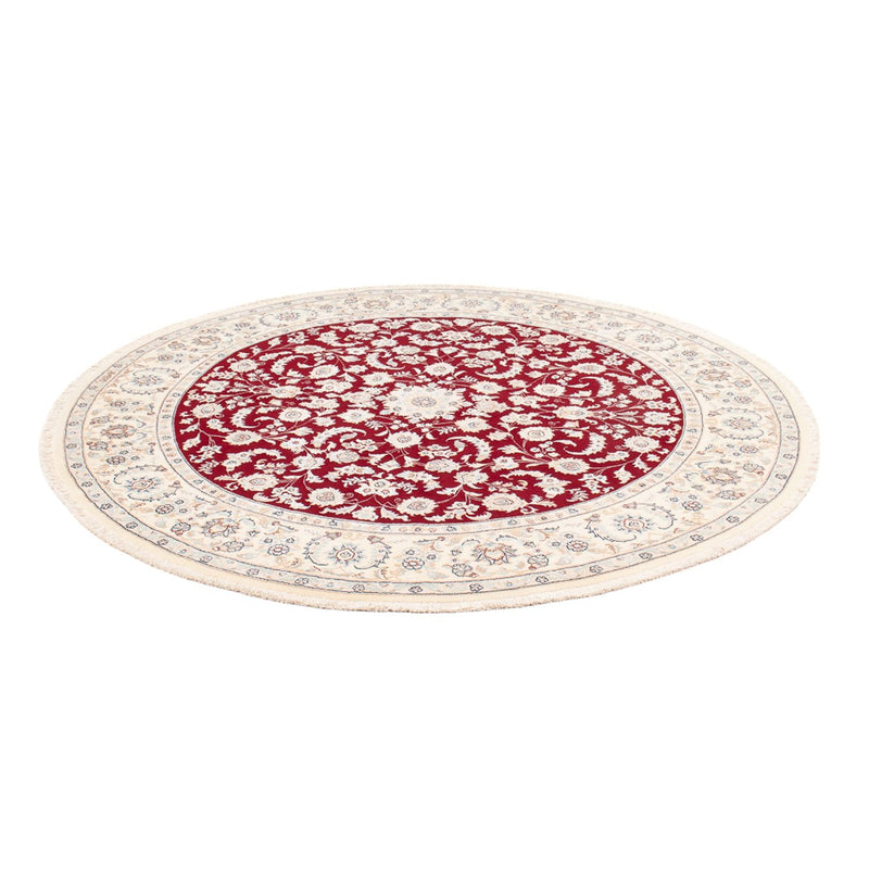 Alfombra persa - Nain redondo  - 200 x 200 cm - rojo