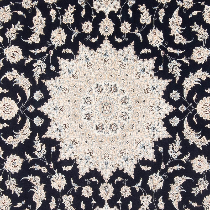 Alfombra Persa - Nain - Prima - 356 x 250 cm - azul oscuro