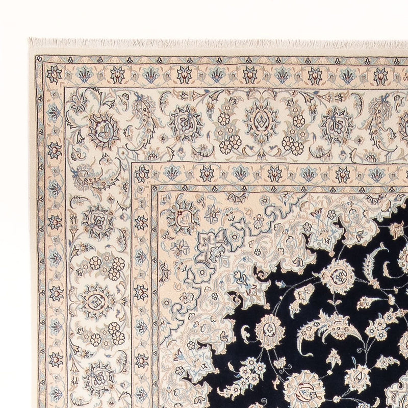 Alfombra Persa - Nain - Prima - 356 x 250 cm - azul oscuro