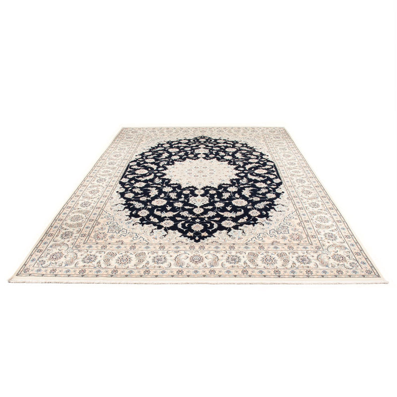 Alfombra Persa - Nain - Prima - 356 x 250 cm - azul oscuro