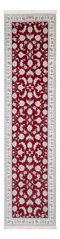 Alfombra de pasillo Alfombra Persa - Nain - Prima - 297 x 82 cm - rojo