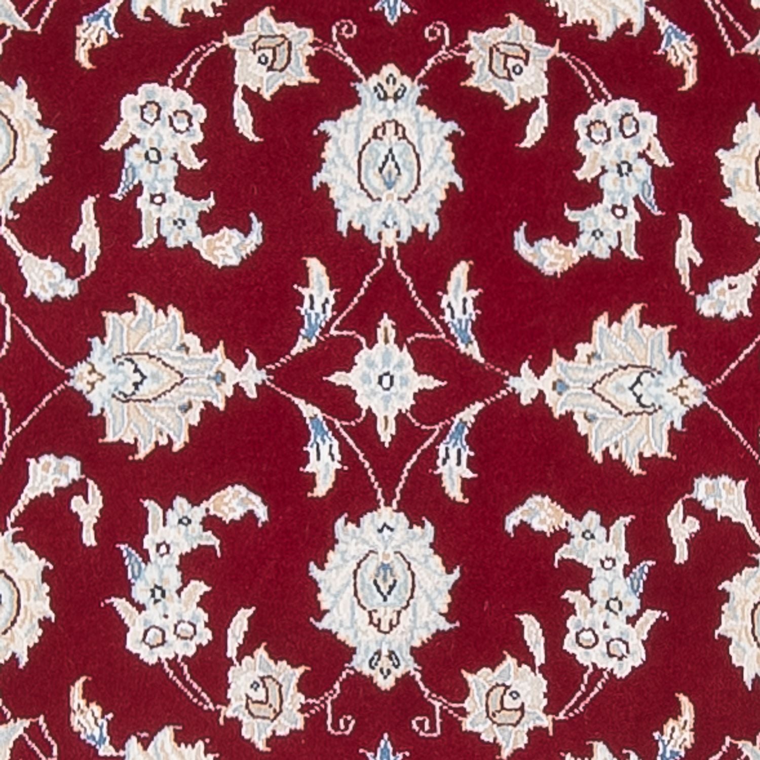 Alfombra de pasillo Alfombra Persa - Nain - Prima - 297 x 82 cm - rojo