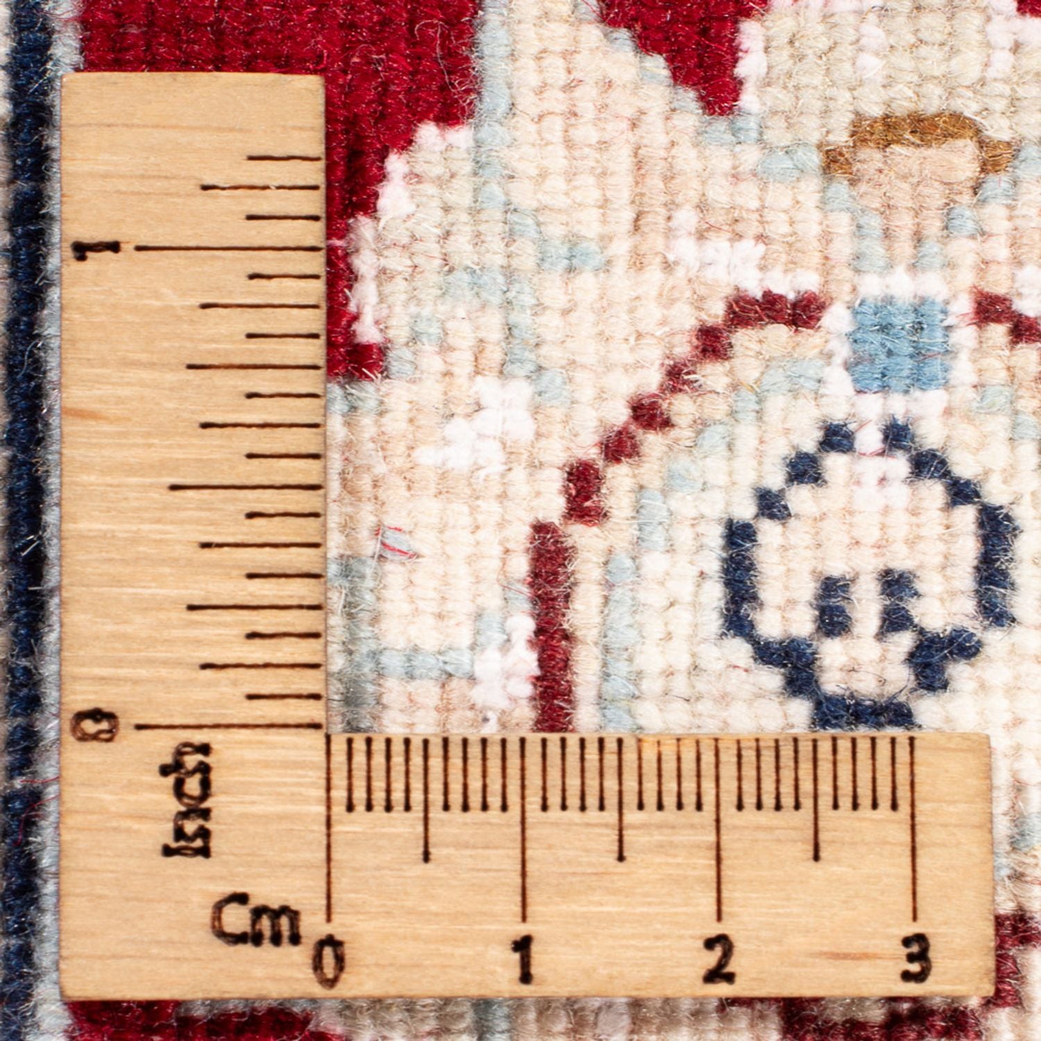 Alfombra de pasillo Alfombra Persa - Nain - Prima - 297 x 82 cm - rojo