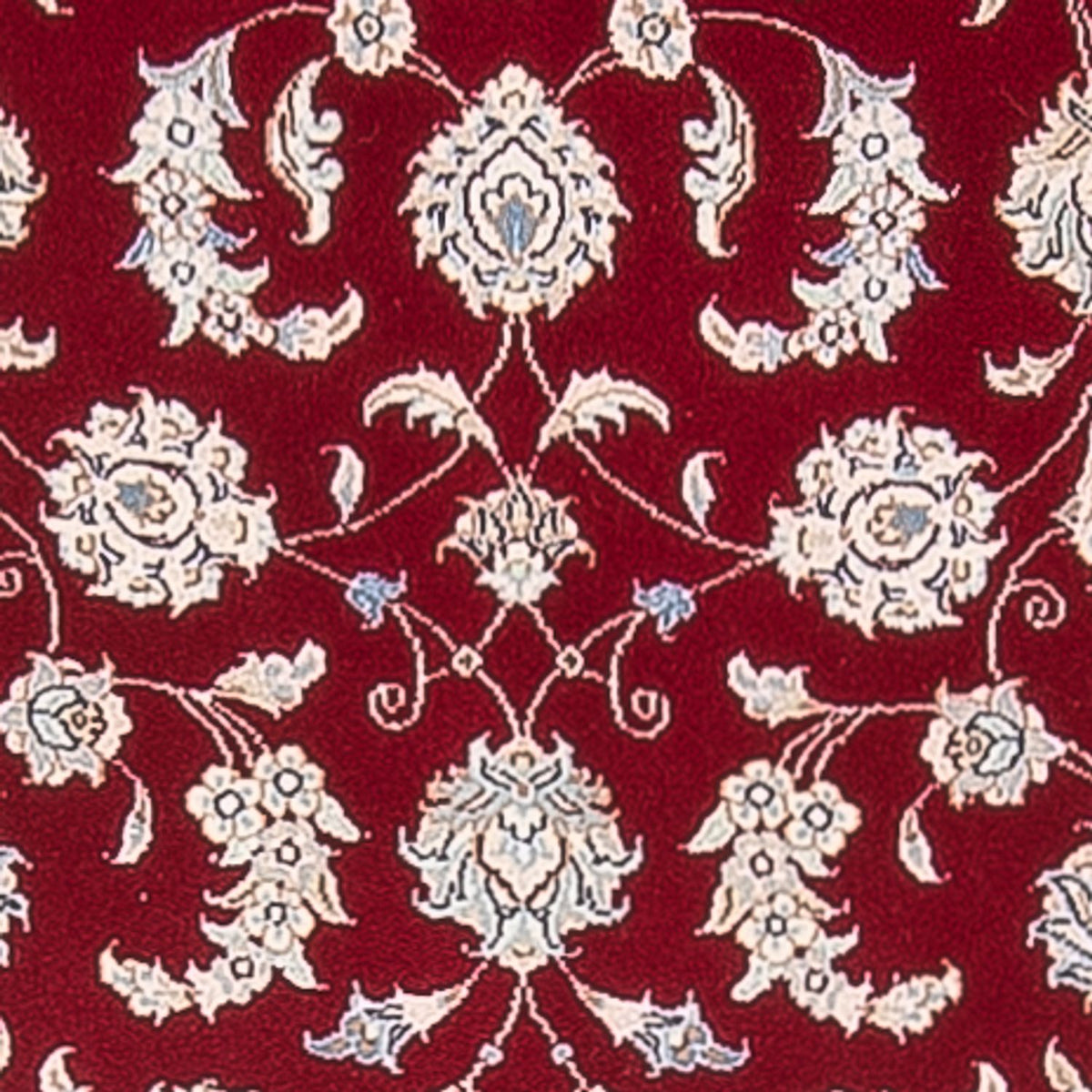 Alfombra de pasillo Alfombra Persa - Nain - Prima - 298 x 80 cm - rojo