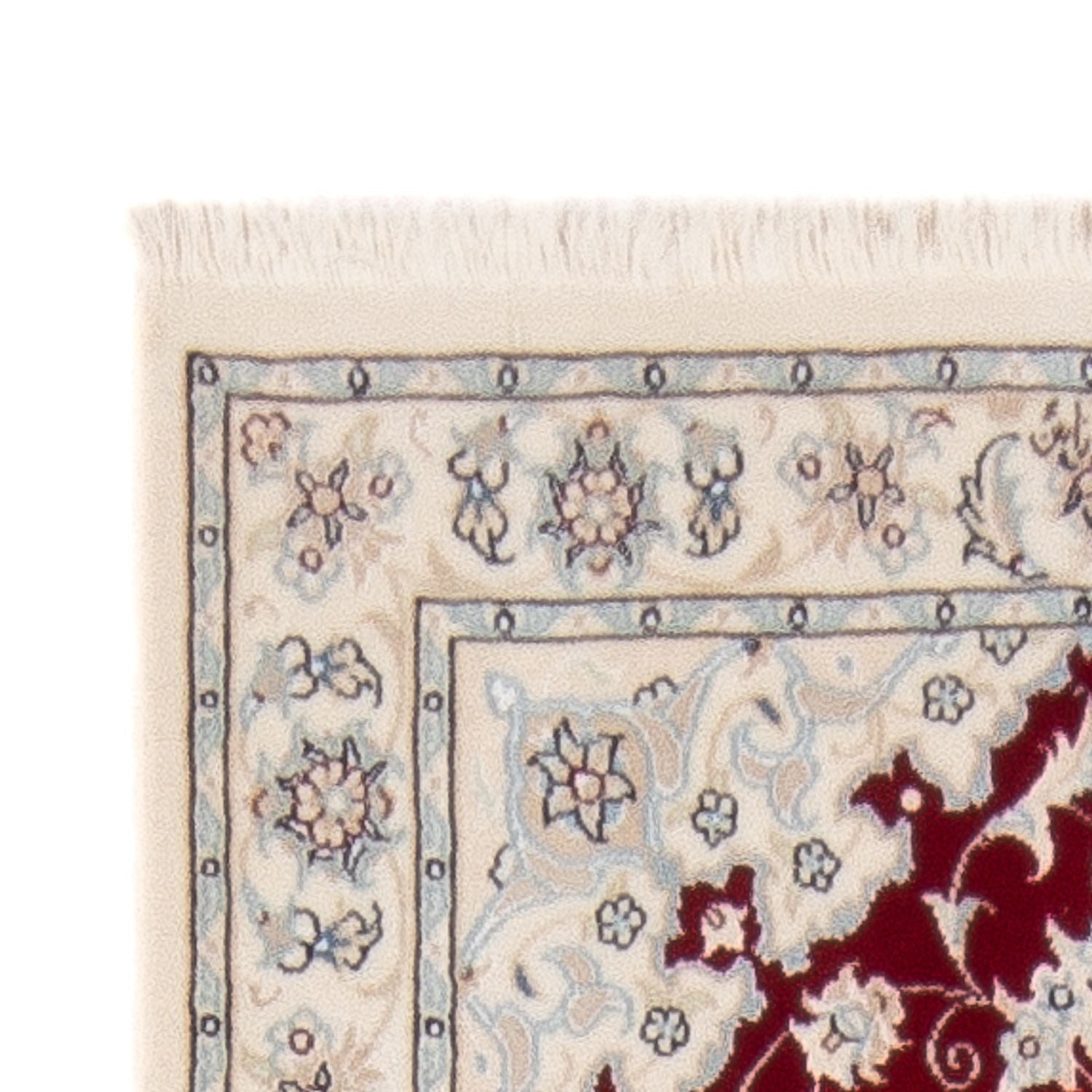 Alfombra de pasillo Alfombra Persa - Nain - Prima - 250 x 78 cm - rojo
