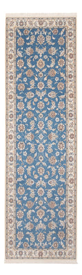 Alfombra de pasillo Alfombra Persa - Nain - Prima - 248 x 81 cm - azul