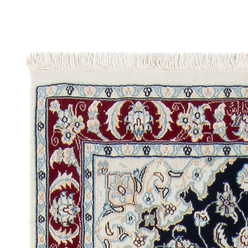 Alfombra de pasillo Alfombra Persa - Nain - Prima - 292 x 80 cm - azul oscuro
