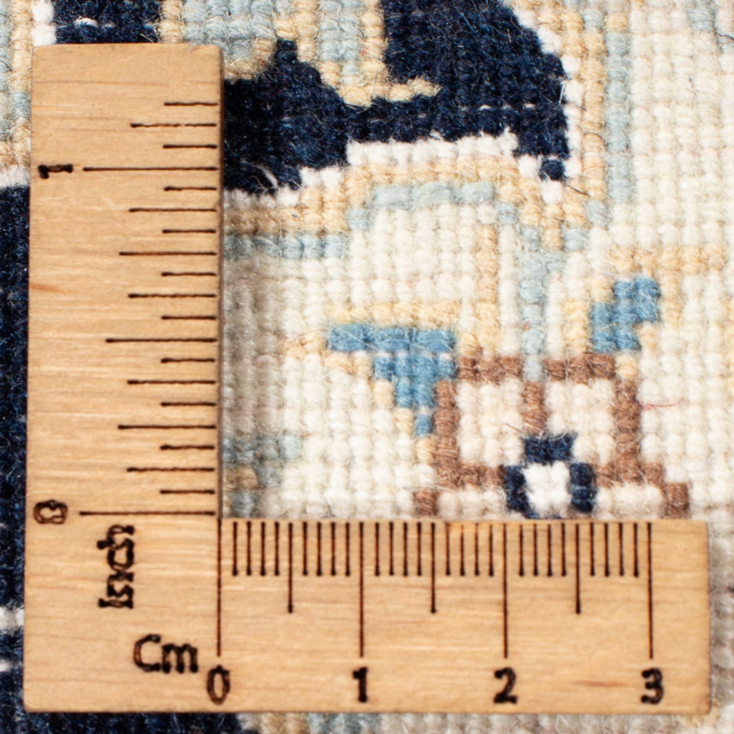 Alfombra de pasillo Alfombra Persa - Nain - Prima - 295 x 81 cm - azul oscuro
