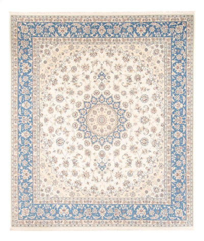 Nain Alfombra 227x265cm - Alfombra persa - crema