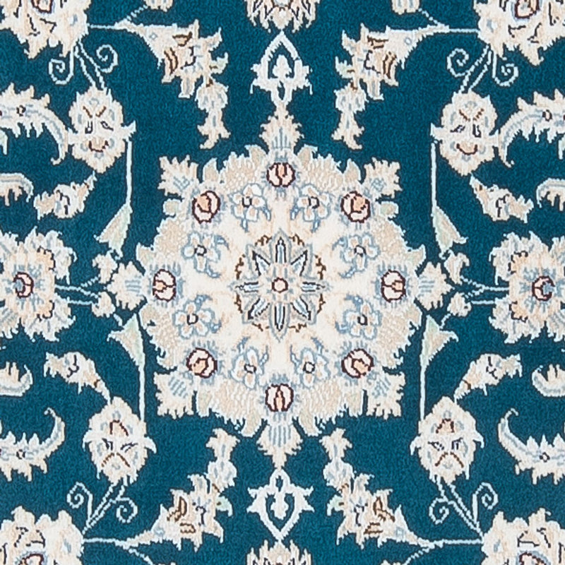 Alfombra de pasillo Alfombra Persa - Nain - Prima - 298 x 81 cm - azul oscuro