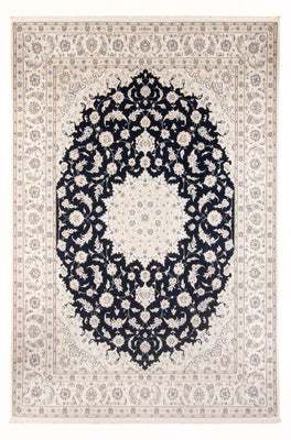 Alfombra Persa - Nain - Prima - 346 x 244 cm - azul oscuro