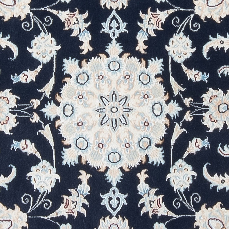 Alfombra de pasillo Alfombra Persa - Nain - Prima - 297 x 81 cm - azul oscuro