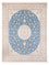 Alfombra Persa - Nain - Prima - 303 x 247 cm - azul claro