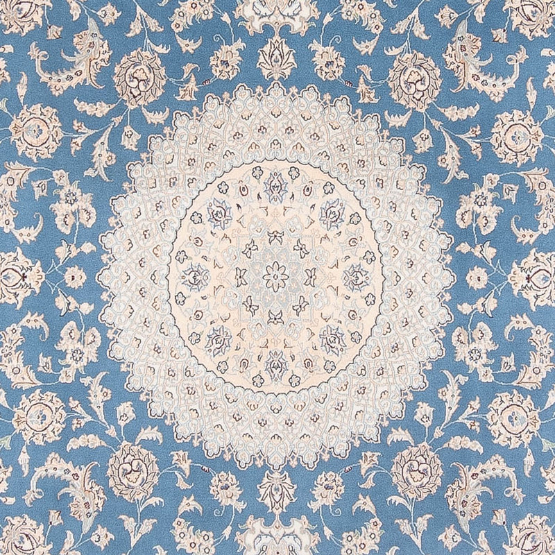 Alfombra Persa - Nain - Prima - 303 x 247 cm - azul claro
