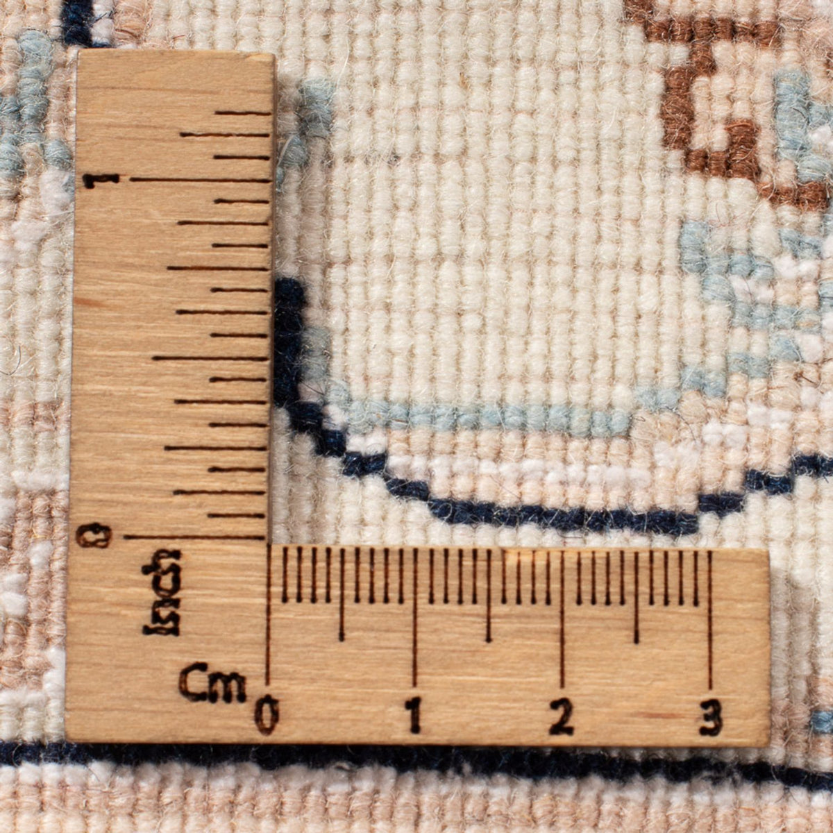 Alfombra Persa - Nain - Prima - 303 x 247 cm - azul claro