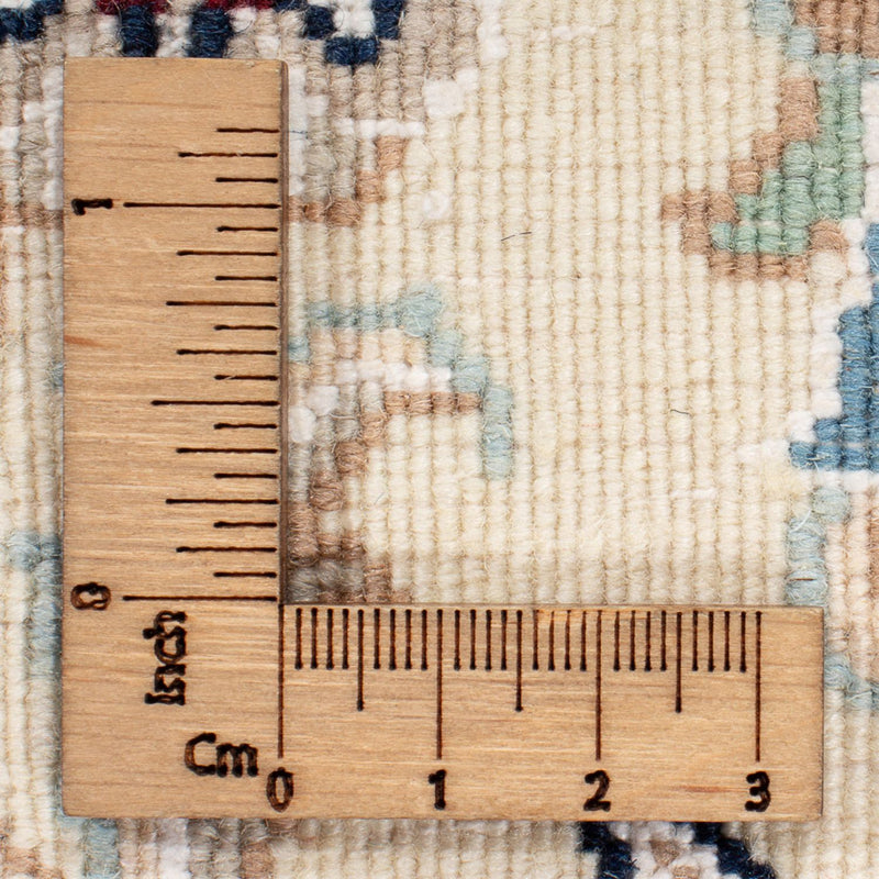 Alfombra persa - Nain redondo  - 200 x 200 cm - azul claro